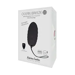 Віброяйце Adrien Lastic Ocean Breeze 2.0 7.5 см чорний - мініатюра 5