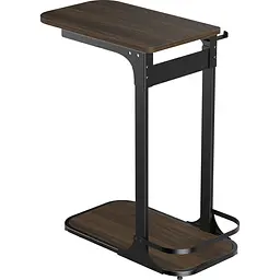 Приставний комп'ютерний стіл OfficePro SD137DW Dark Wood Black [143311] - мініатюра 3