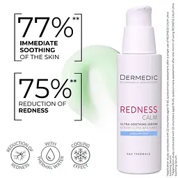 Сироватка для обличчя Dermedic Redness Calm Ультра-заспокійлива 30 мл (5901643178178) - мініатюра 5