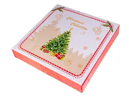Двоярусне блюдо Lefard Christmas Delight (985-211) - мініатюра 3