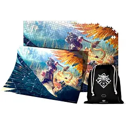 Пазл класичний GoodLoot Witcher: Griffin Fight puzzles 1000 елементів (5908305231233) - мініатюра 2