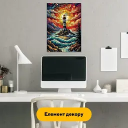 Дерев'яний фігурний пазл puzzlean Маяк Буревісник, А3, Картонна коробка 200 елементів - мініатюра 6