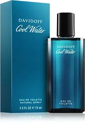 Оригінал Davidoff Cool Water Men 75 мл Туалетна вода - мініатюра 2