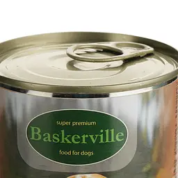 Вологий корм для собак Baskerville Кролик з вермішеллю і морквою 400 г - мініатюра 3