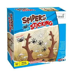 Настільна інтерактивна гра Ummi 707-105 Spider Sticking Game Brown - мініатюра 3