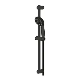 Набір змішувачів 3 в 1 для ванної кімнати Grohe QuickFix Start Black UA303301MQ, Чорний матовий - мініатюра 8