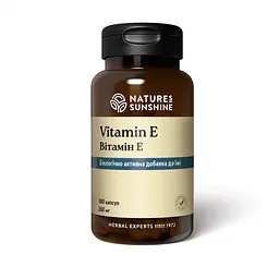 Вітамін Е НСП, 180 капсул | Vitamin E NSP