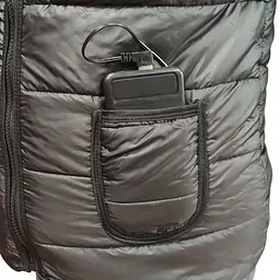 Жилет із підігрівом від USB 3 режими Чорний (53293) - мініатюра 6