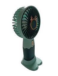 Вентилятор ручний акумуляторний Mini Fan ZB088C USB Синьо-бірюзовий - мініатюра 2