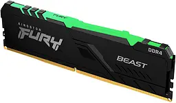 Пам'ять ПК Kingston DDR4 32GB 3600 FURY Beast RGB - мініатюра 8