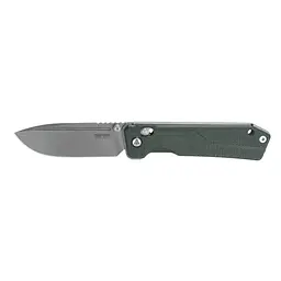 Ніж складаний туристичний SRM Rubik 7228B-MG (8.7 см) 14C28N / Micarta зелений - мініатюра 2