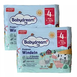 Підгузники Babydream Premium 4 Maxi (8-14) кг 80 шт