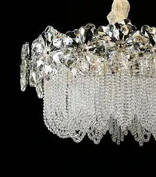 Підвісна кришталева люстра Splendid Ray L2221/500/7, золото, 7 ламп E14, від 10-18 м² - мініатюра 3
