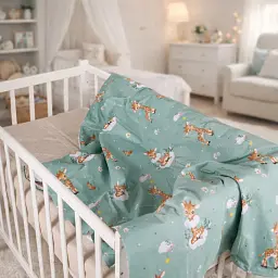 Дитяча постільна білизна BABY Poplin Line Kids Giraffe (2200012788684) - мініатюра 3