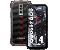 Смартфон Doogee Blade 10 4/128 чорно-червоний (6923740216415) - мініатюра 3