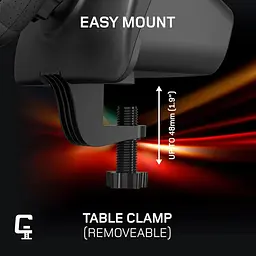 Док-станція Gioteck FR5 Racing Wheel Dock для DualSense і Dual Edge Controller на PS5, ПК і Steam Deck - мініатюра 6