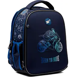 Рюкзак каркасний Yes H-100 Born to Ride, синій (559368) - мініатюра 2