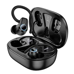Навушники Hoco Pure joy in-ear true wireless BT headset EQ8 BT5.3, 7/42h - мініатюра 2