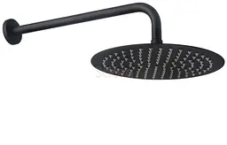 Верхній душ Paffoni Light ZSOF 074 NO, Чорний матовий - мініатюра 2
