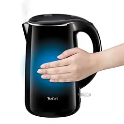 Електрочайник Tefal Safe`tea 1.7 л Strix пластик чорний глянець kuh0015317 - мініатюра 3
