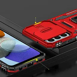Ударостійкий чохол Camshield Army Ring для Samsung Galaxy A26 5G Червоний / Red - мініатюра 4