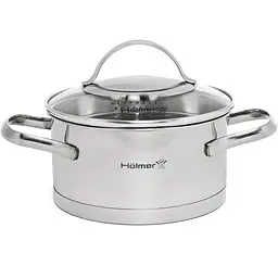 Каструля Holmer CR-17515-SSD Aurora з кришкою 1.5 л (CR-17515-SSD Aurora) - мініатюра 2