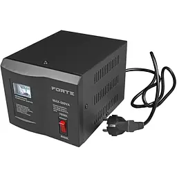 Стабілізатор напруги Forte MAX-500VA 500 Вт релейний 5 кВт (42061) - мініатюра 4