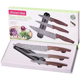 Набір ножів XPRO Kitchen knife B821 коричневий (43719-B821_277) - мініатюра 2