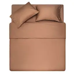 Підковдра ARDESTO Mix&Match 100% бавовна, сатин коричневий 160х220 см (ART1622DVH)