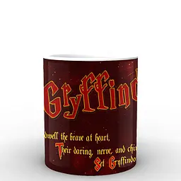 Кухоль GeekLand Harry Potter Гаррі Поттер Гріфіндор HP.02.074 330 мл білий - мініатюра 3