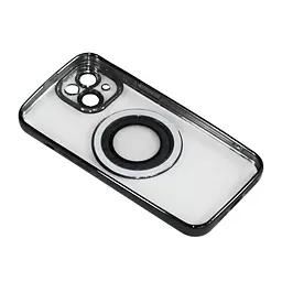 Магнітний чохол XON PhoneCase Magnetic для iPhone 14 (PCMC1114100B 7911) Чорний/Прозорий - мініатюра 4