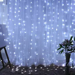 Гірлянда-водоспад світлодіодна XPRO Xmas LED 200-W-2 Білий 2х2 м (47660-7593_300) - мініатюра 4