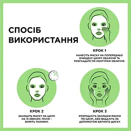 Тканинна маска для обличчя Garnier Skin Naturals Зволоження та Свіжість, 32 г (C5513201) - мініатюра 3