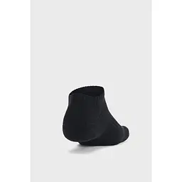 Шкарпетки Under Armour 1363241-003 Core No Show 3 пари Чорний MD (194513943142) - мініатюра 3