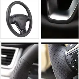 Чохол Обплетення Керма для Renault Megane III / Scenic III 2009-2015 Шкіра (Модельна Викрійка) №49 - мініатюра 4