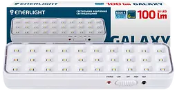 Світильник аварійний Enerlight Galaxy 100 Лм 6500 К Li 3.7 В 1.2 А/год (GALAXY100SMD12C) - мініатюра 4