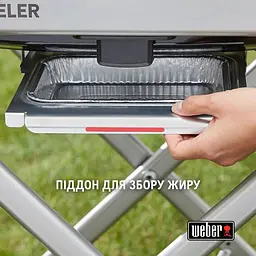 Гриль газовий Weber Traveler Compact Portable чорний (1500527) - мініатюра 8