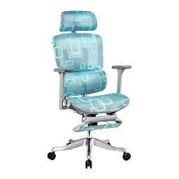 Офисное кресло GT Racer B-524 Gray/Blue
