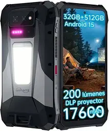 Смартфон Unihertz 8849 TANK X 5G 16/512GB Black (HD ПРОЕКТОР + ПРОЖЕКТОР) - мініатюра 3