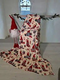 Плед флисовый Dushka Home Merry Christmas 16 21493 200х230 см