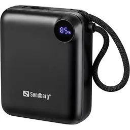 Павербанк Sandberg Black 10 000 mAh / 20 Вт (421-26) - мініатюра 2