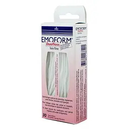 Суперфлоc Emoform Duofloss тонкий, високоміцний, 30 шт