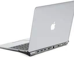 Док-станція адаптера Baseus Enjoyment Series Type-C Notebook HUB Adapter CATSX-F0G Grey - мініатюра 6