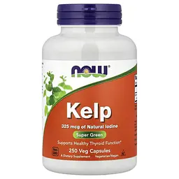 Йод Kelp 325 mcg 250 капсул NOW vit0005820