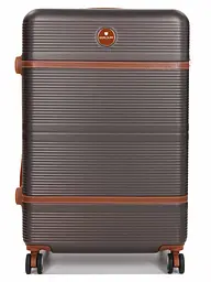 Валіза велика L ABS-пластик Worldline Airtex 629 76×52×30см 110л Коричнева - мініатюра 3