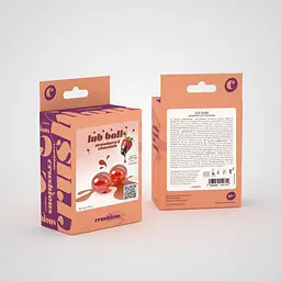 Вибухові кульки зі смаком полуниці та шоколаду Crushious Balls lub strawberry&chocolate - мініатюра 3