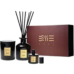 Уцінка. Подарунковий набір для ароматизації приміщень Esse Selected Spécial Velours (diffuser/250ml + candle/220g + h/parfum/50ml) 