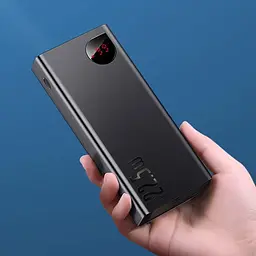 Портативна батарея Powerbank Baseus Adaman Metal Digital Display 30000 mAh 22.5W QC3.0 PPIMDA-C0A - мініатюра 5