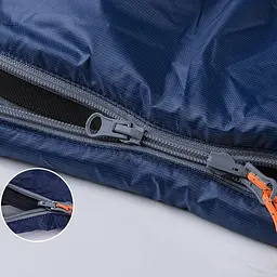 Надлегкий спальний мішок Naturehike LW180 NH21MSD04 Правий (розмір XL) Синій - мініатюра 3