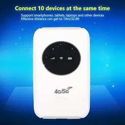 Модем, портативний 4G маршрутизатор Cryfokt 4G LTE USB WiFi бездротовий WiFi 3200MAh - мініатюра 4